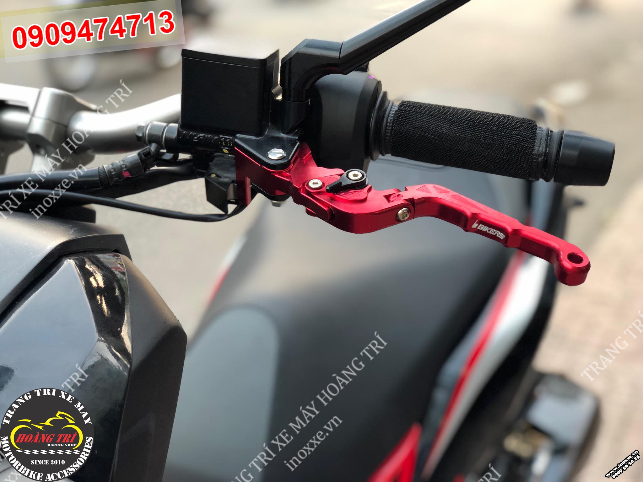 Tay thắng kiểu Biker chống gãy cho xe ADV 150